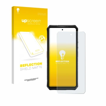 Front side of a product packaging with the brand logo upscreen. Next to it is the device Ulefone Armor 28 Ultra Thermal shown 
