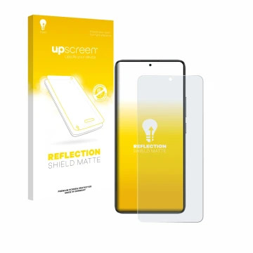 Front side of a product packaging with the brand logo upscreen. Next to it is the device Xiaomi Poco F7 Ultra shown with the c