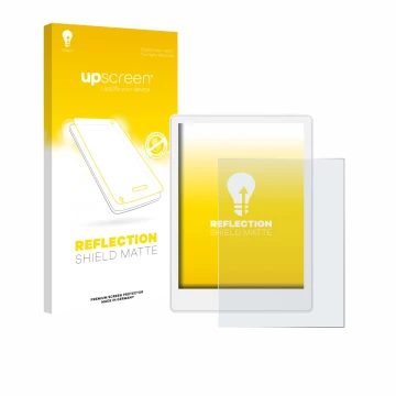 Front side of a product packaging with the brand logo upscreen. Next to it is the device Meebook M8 7.8