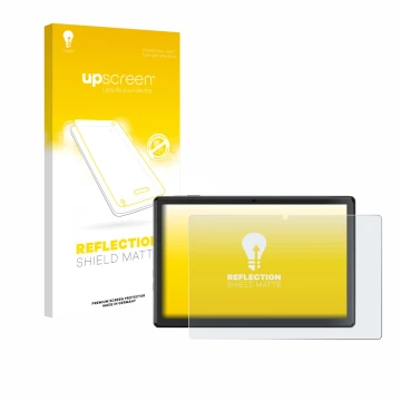 Front side of a product packaging with the brand logo upscreen. Next to it is the device SGIN T10 Pro 10.1