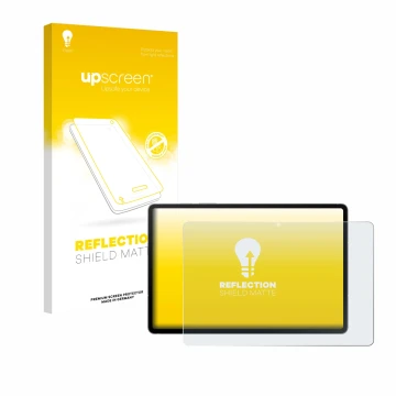 Front side of a product packaging with the brand logo upscreen. Next to it is the device Samsung Galaxy Tab S10 FE 5G shown wi