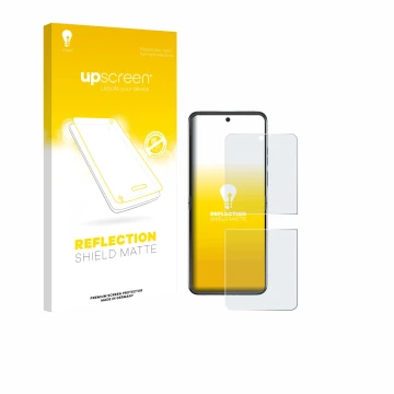 Front side of a product packaging with the brand logo upscreen. Next to it is the device Motorola Razr 60 shown with the corre
