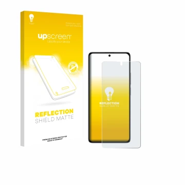 Front side of a product packaging with the brand logo upscreen. Next to it is the device Xiaomi Poco M6 Pro 4G shown with the 
