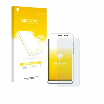 Front side of a product packaging with the brand logo upscreen. Next to it is the device Pax CCV Fly A77 shown with the corres