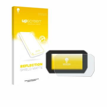 Front side of a product packaging with the brand logo upscreen. Next to it is the device Ducati V4 Rally (2024) shown with the