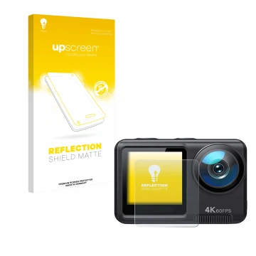 Front side of a product packaging with the brand logo upscreen. Next to it is the device Wolfang GA420 shown with the correspo