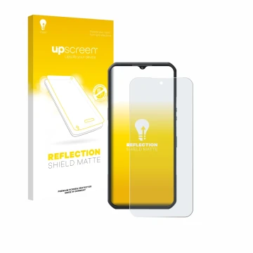 Front side of a product packaging with the brand logo upscreen. Next to it is the device Oukitel WP55 Pro shown with the corre