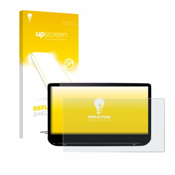 Front side of a product packaging with the brand logo upscreen. Next to it is the device Skoda Octavia Combi Selection 13