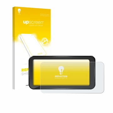 Front side of a product packaging with the brand logo upscreen. Next to it is the device Aoocci C6 Pro 6.25