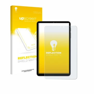 Front side of a product packaging with the brand logo upscreen. Next to it is the device Alldocube iPlay 70 mini Pro shown wit