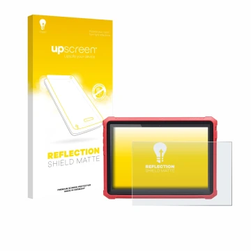 Front side of a product packaging with the brand logo upscreen. Next to it is the device Launch X-431 Pro3 V+ Elite shown with