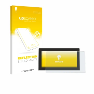 Front side of a product packaging with the brand logo upscreen. Next to it is the device Volkswagen Golf MK8.5 12.9