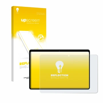 Front side of a product packaging with the brand logo upscreen. Next to it is the device fezawio F10 10.1