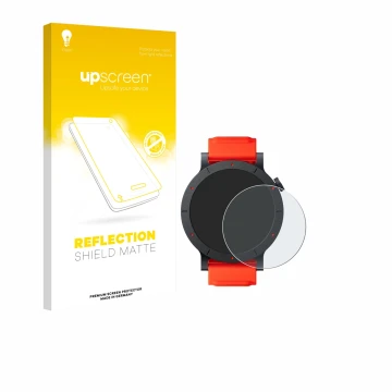 Front side of a product packaging with the brand logo upscreen. Next to it is the device Nothing CMF Watch 3 Pro shown with th