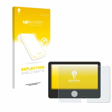 Front side of a product packaging with the brand logo upscreen. Next to it is the device Dynavin D9-DCX Plus Flex - C shown wi