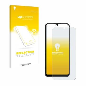 Front side of a product packaging with the brand logo upscreen. Next to it is the device Xiaomi Redmi 15C shown with the corre