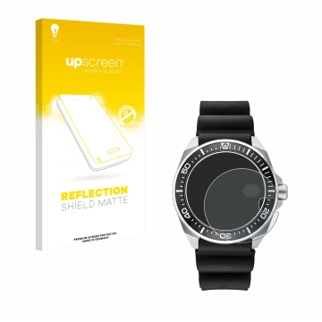 Front side of a product packaging with the brand logo upscreen. Next to it is the device Seiko Prospex SRPE37 shown with the c