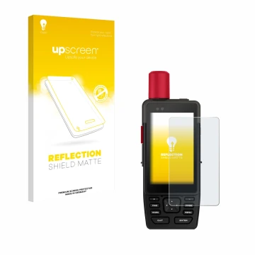 Front side of a product packaging with the brand logo upscreen. Next to it is the device Garmin GPSMAP H1i Plus shown with the