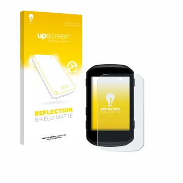 Front side of a product packaging with the brand logo upscreen. Next to it is the device Garmin Edge 550 shown with the corres