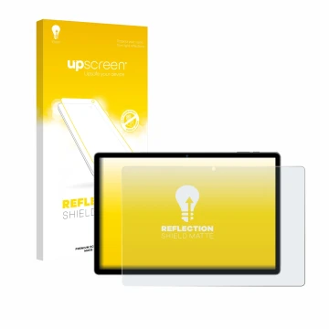 Front side of a product packaging with the brand logo upscreen. Next to it is the device RUSHAR A140 14