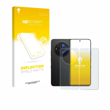 Front side of a product packaging with the brand logo upscreen. Next to it is the device TCL NXTPAPER 60 Ultra (Front+Back) sh