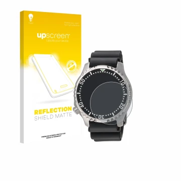 Front side of a product packaging with the brand logo upscreen. Next to it is the device Citizen NY0040 shown with the corresp
