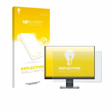 Front side of a product packaging with the brand logo upscreen. Next to it is the device Dell Professional P2421 shown with th