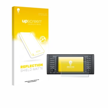 Front side of a product packaging with the brand logo upscreen. Next to it is the device Eonon E39A12S shown with the correspo