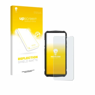 Front side of a product packaging with the brand logo upscreen. Next to it is the device Ulefone 29 pro shown with the corresp