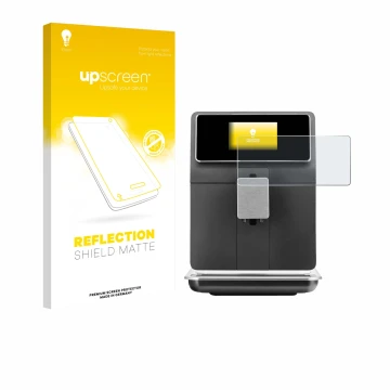 Front side of a product packaging with the brand logo upscreen. Next to it is the device WMF Perfection 860L shown with the co