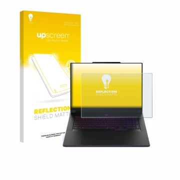 Front side of a product packaging with the brand logo upscreen. Next to it is the device Lenovo Legion 9i Gen 10 18