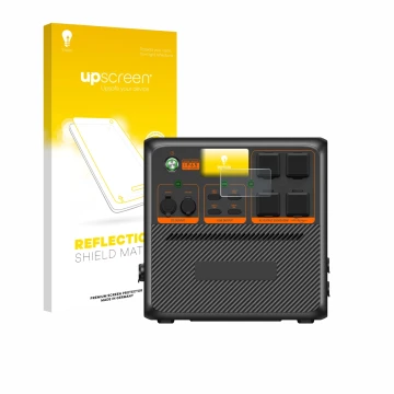 Front side of a product packaging with the brand logo upscreen. Next to it is the device Bluetti AC240P shown with the corresp