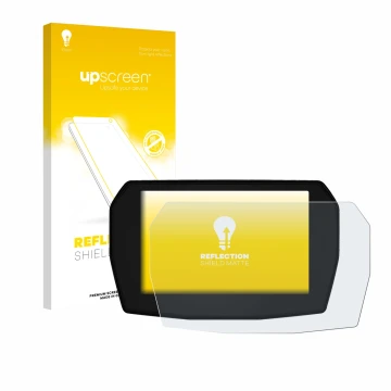 Front side of a product packaging with the brand logo upscreen. Next to it is the device Ducati Streetfighter V2 2025 shown wi