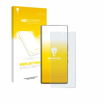 Front side of a product packaging with the brand logo upscreen. Next to it is the device ZTE Nubia Red Magic 11 Pro shown with