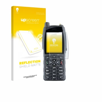 Front side of a product packaging with the brand logo upscreen. Next to it is the device Sepura SC2020 shown with the correspo