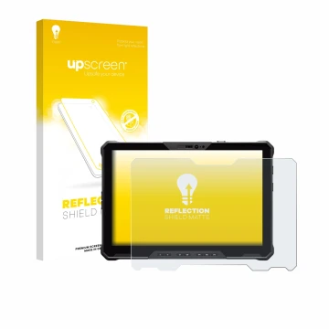 Front side of a product packaging with the brand logo upscreen. Next to it is the device Dell Pro Rugged 12 RA02260 shown with