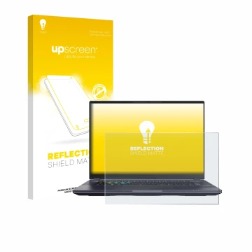 Front side of a product packaging with the brand logo upscreen. Next to it is the device Gigabyte AORUS 16X 2024 shown with th