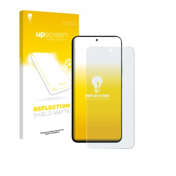 Front side of a product packaging with the brand logo upscreen. Next to it is the device Xiaomi Poco M7 Plus shown with the co