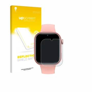 Front side of a product packaging with the brand logo upscreen. Next to it is the device Naixues Kids Smartwatch GPS shown wit