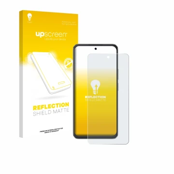 Front side of a product packaging with the brand logo upscreen. Next to it is the device Cubot Note 60 shown with the correspo
