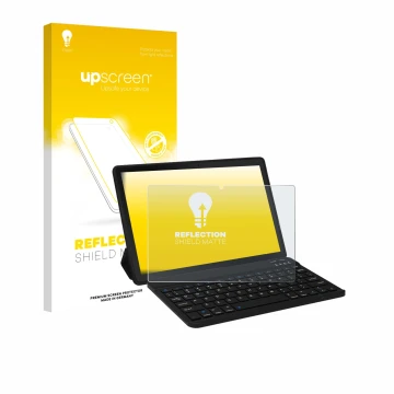 Front side of a product packaging with the brand logo upscreen. Next to it is the device Laptok YXPA7LBK 11