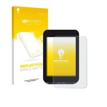 Front side of a product packaging with the brand logo upscreen. Next to it is the device Bikevee BKV310A 2.4