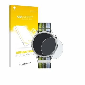 Front side of a product packaging with the brand logo upscreen. Next to it is the device Oppo Watch S shown with the correspon