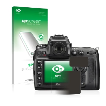 Front side of a product packaging with the brand logo upscreen. Next to it is the device Nikon D700 shown with the correspondi