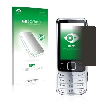 Front side of a product packaging with the brand logo upscreen. Next to it is the device Nokia 6700 classic shown with the cor