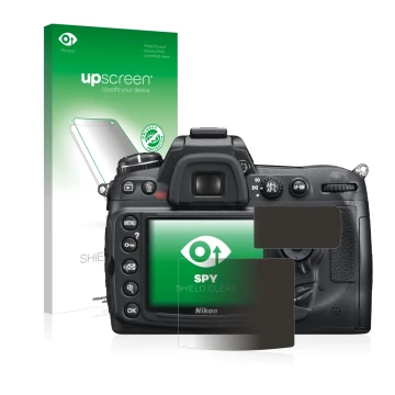 Front side of a product packaging with the brand logo upscreen. Next to it is the device Nikon D300S shown with the correspond