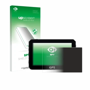Front side of a product packaging with the brand logo upscreen. Next to it is the device shown with the corresponding screen p