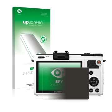 Front side of a product packaging with the brand logo upscreen. Next to it is the device Olympus XZ-1 shown with the correspon