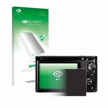 Front side of a product packaging with the brand logo upscreen. Next to it is the device Nikon 1 J1 shown with the correspondi