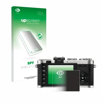 Front side of a product packaging with the brand logo upscreen. Next to it is the device Leica X2 shown with the corresponding